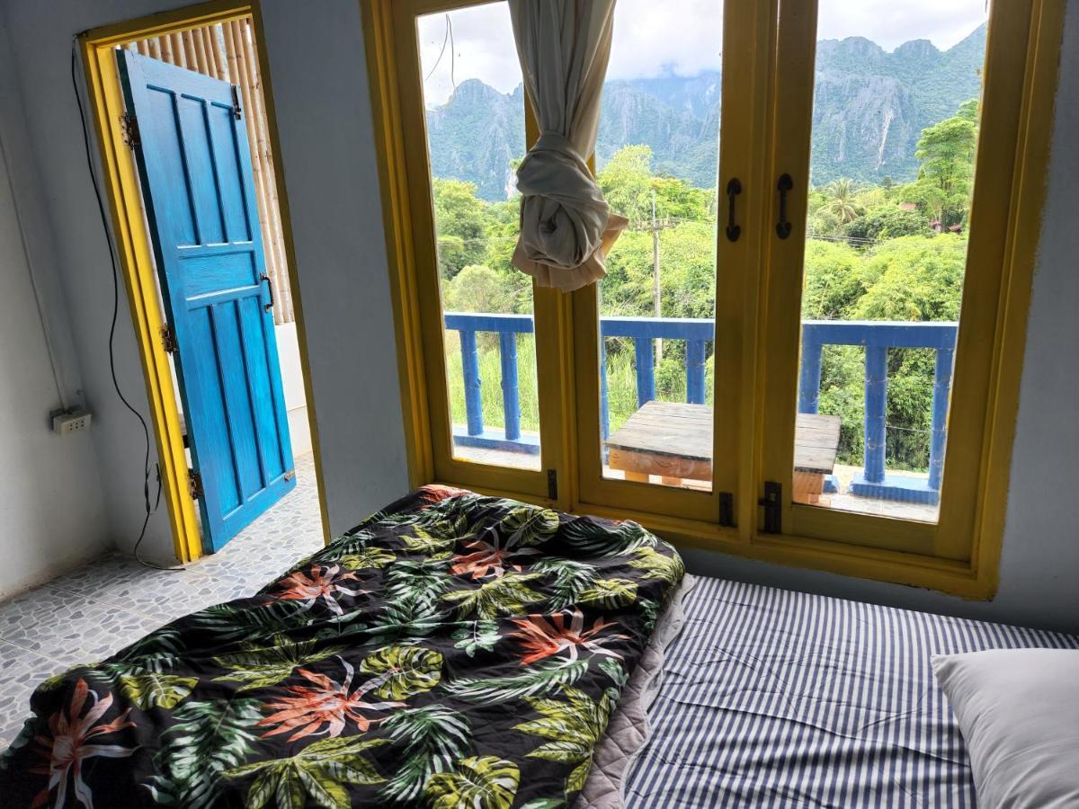 Blue Guesthouse Vang Vieng Εξωτερικό φωτογραφία