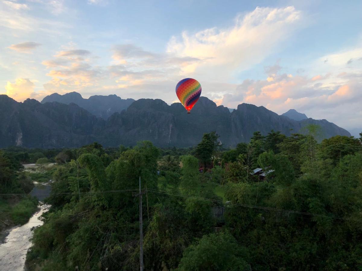 Blue Guesthouse Vang Vieng Εξωτερικό φωτογραφία