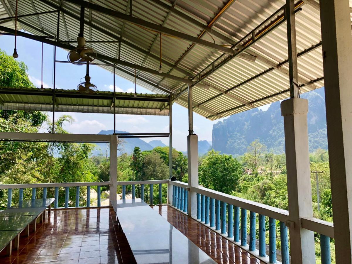 Blue Guesthouse Vang Vieng Εξωτερικό φωτογραφία