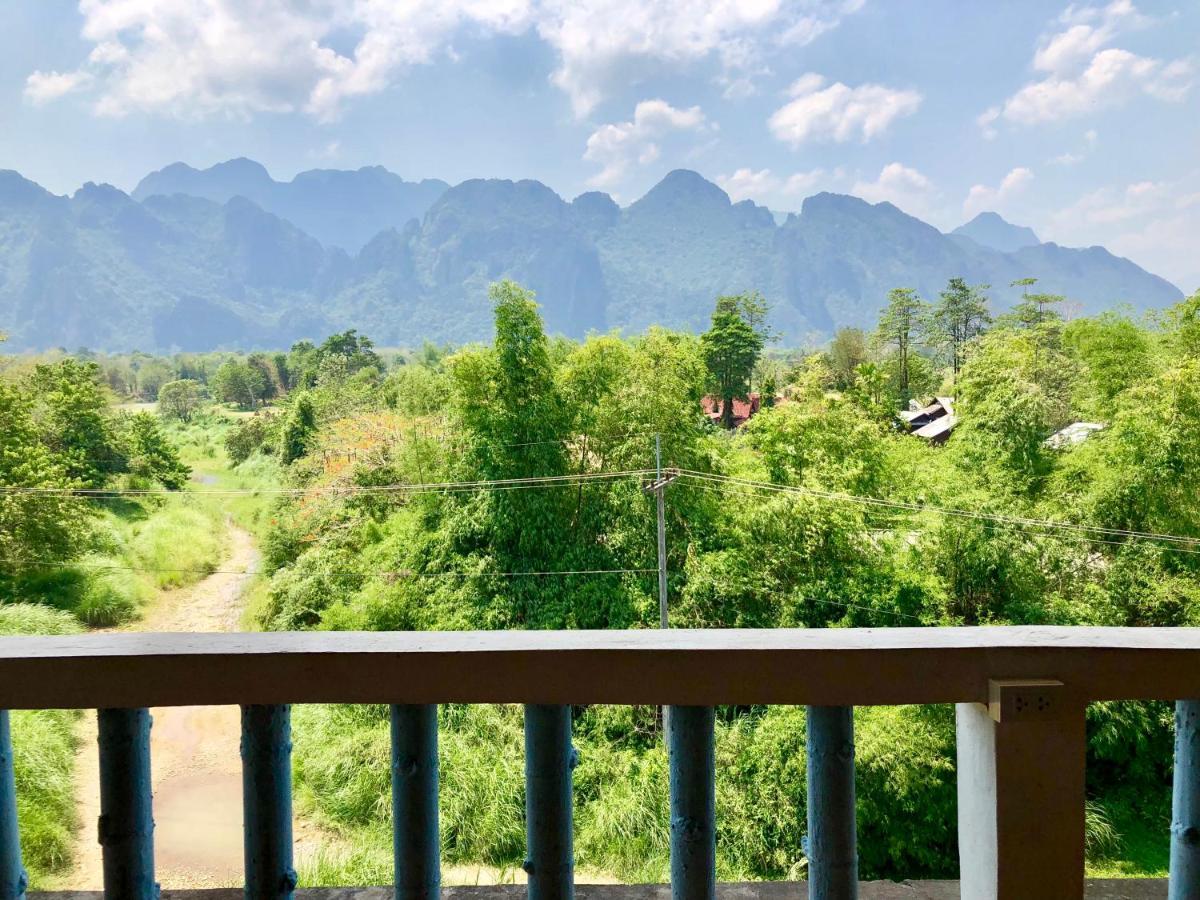 Blue Guesthouse Vang Vieng Εξωτερικό φωτογραφία